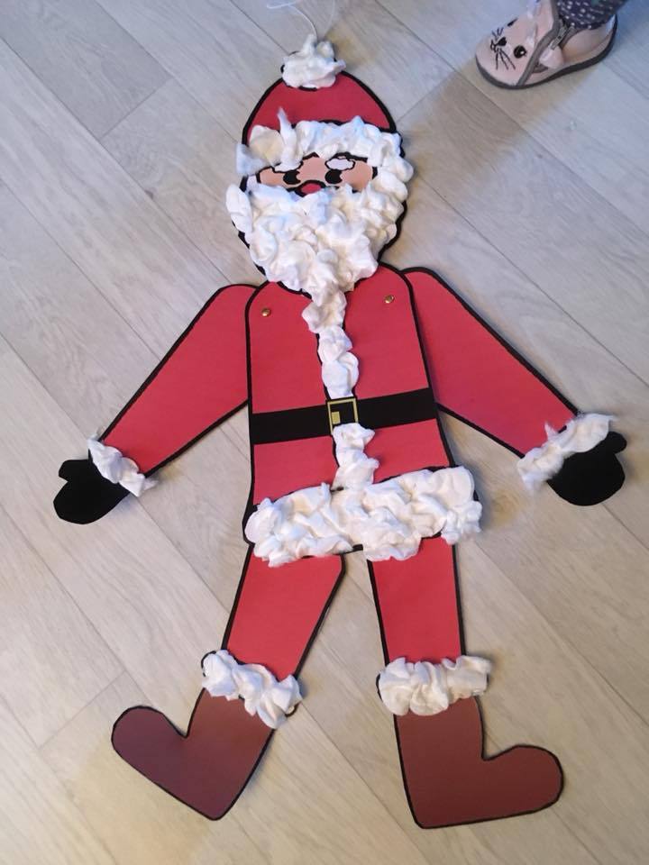 Père Noel articulé de 70 CM